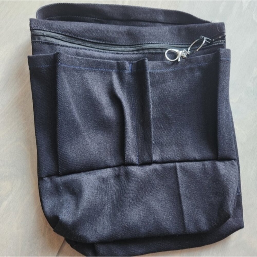 Walker accessory bag, modern simple accessories for easy access. Handmade new.
